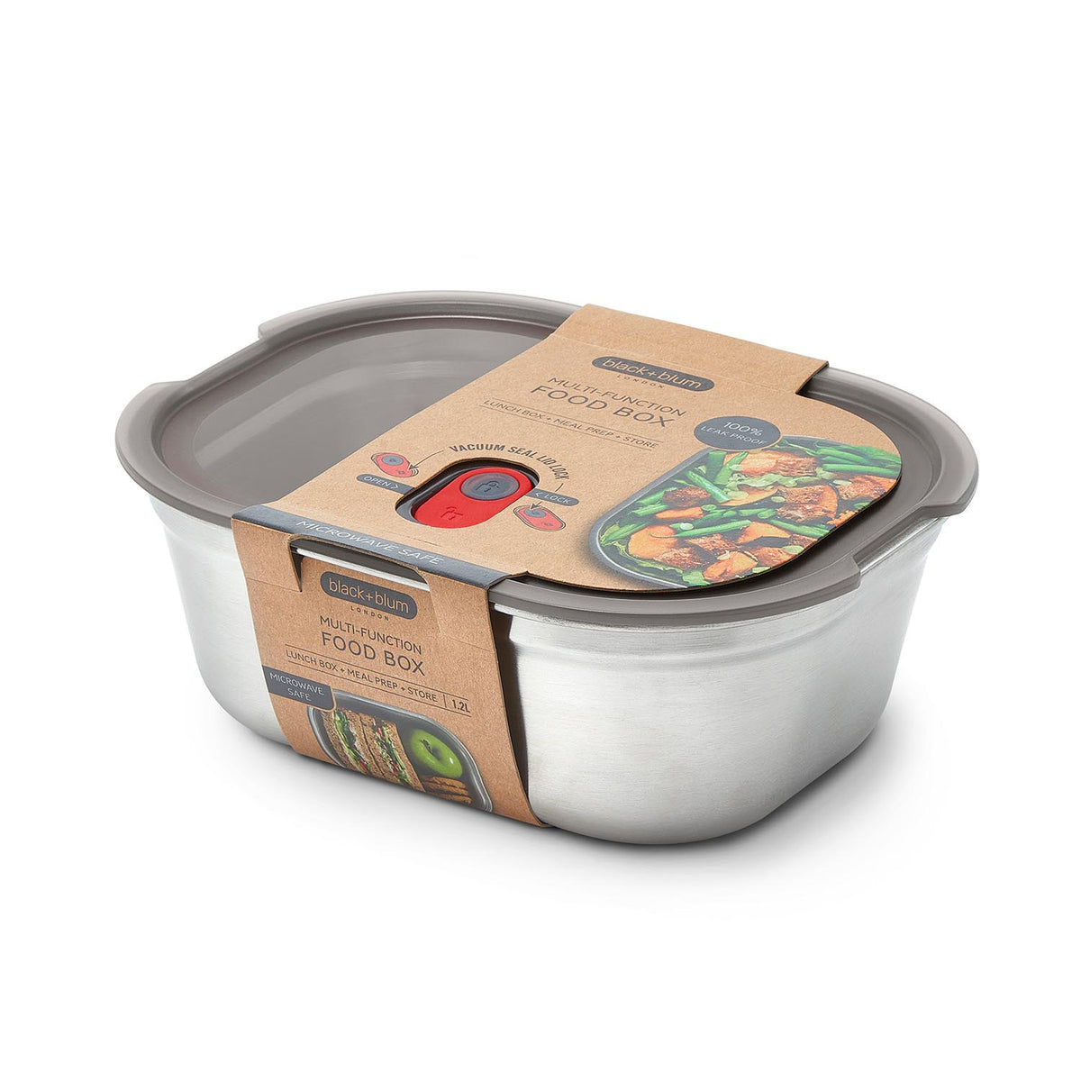 Multifunktions Frischhaltedose aus Edelstahl, 1200 ML - Lunchboxen - blickblum.com