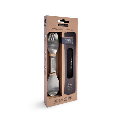 Göffel Set aus Edelstahl - Accessory - blickblum.com