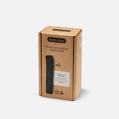 AKTIVKOHLE-WASSERFILTER 4ER-SET - Charcoal Filtration - blickblum.com