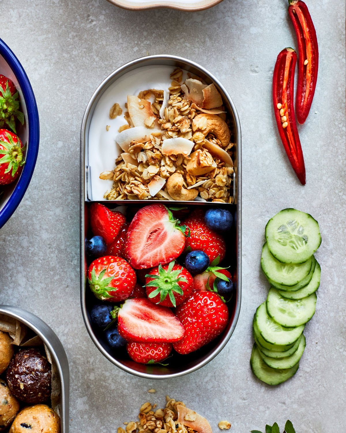 BENTOBOX AUS EDELSTAHL - Lunch Box - blickblum.com