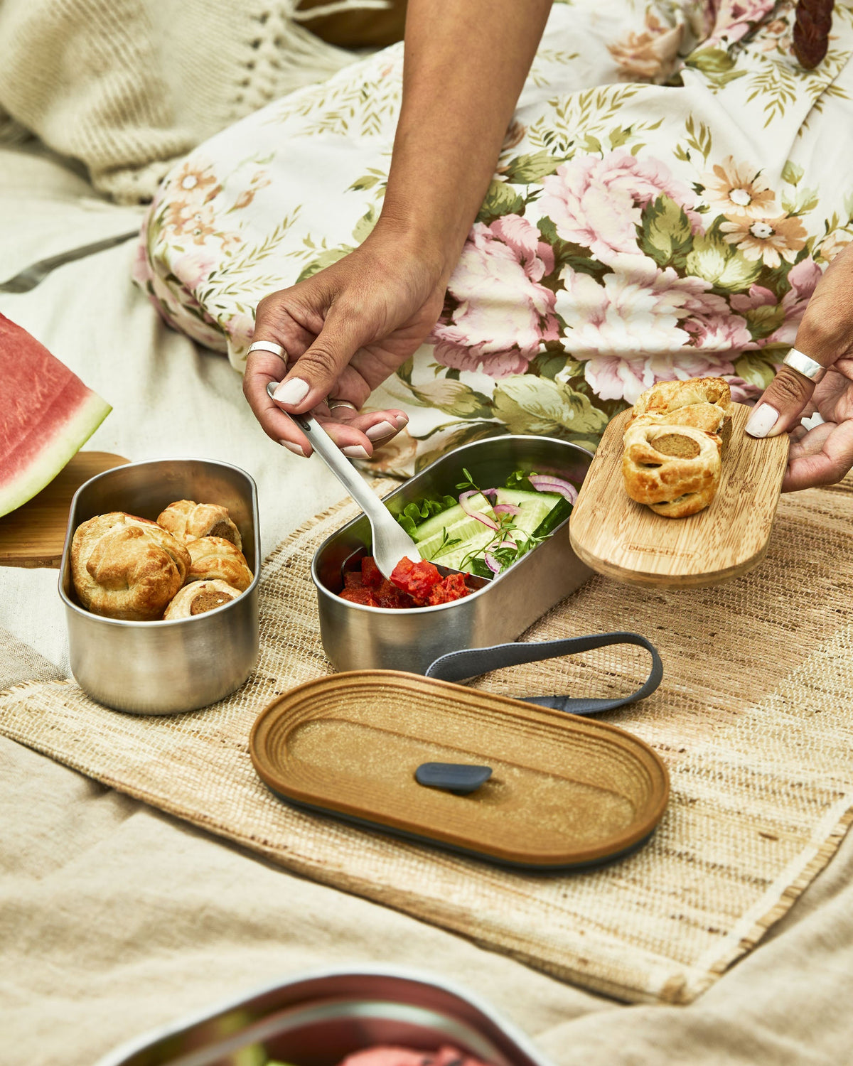 BENTOBOX AUS EDELSTAHL - Lunch Box - blickblum.com