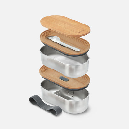 BENTOBOX AUS EDELSTAHL - Lunch Box - blickblum.com