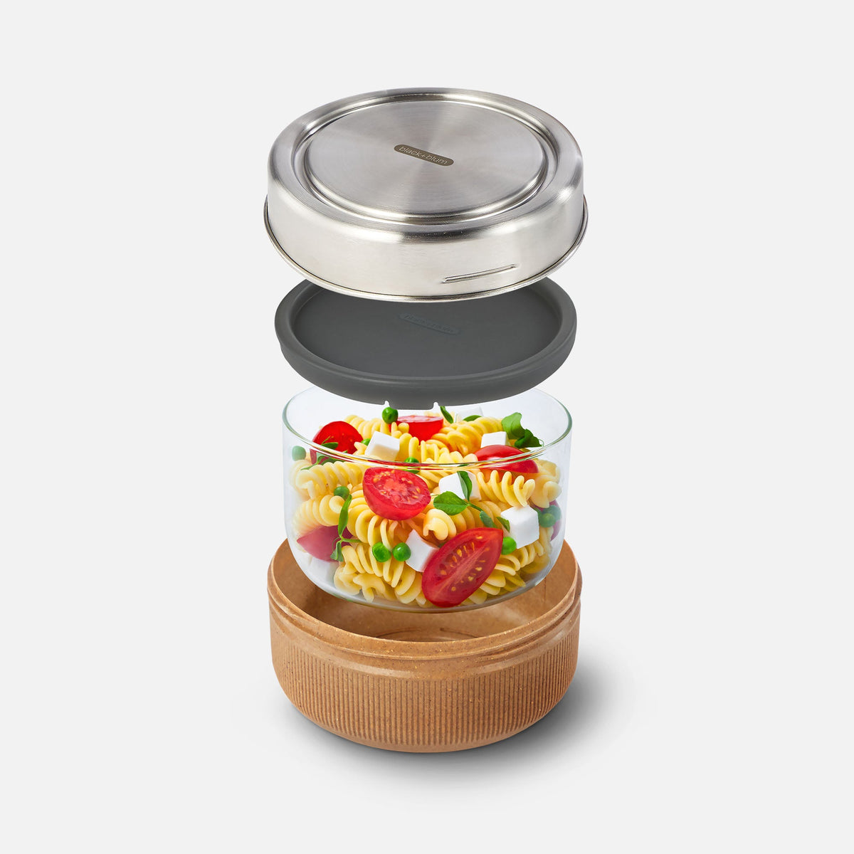 LUNCH-SCHÜSSEL AUS GLAS, GROß - Lunch Box - blickblum.com