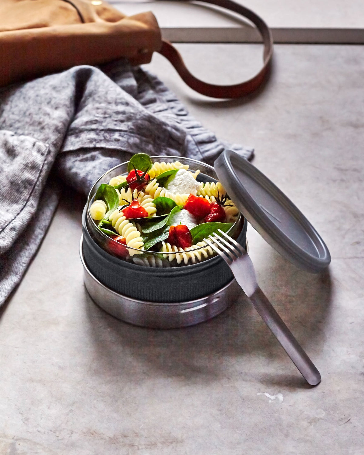 LUNCH-SCHÜSSEL AUS GLAS, GROß - Lunch Box - blickblum.com