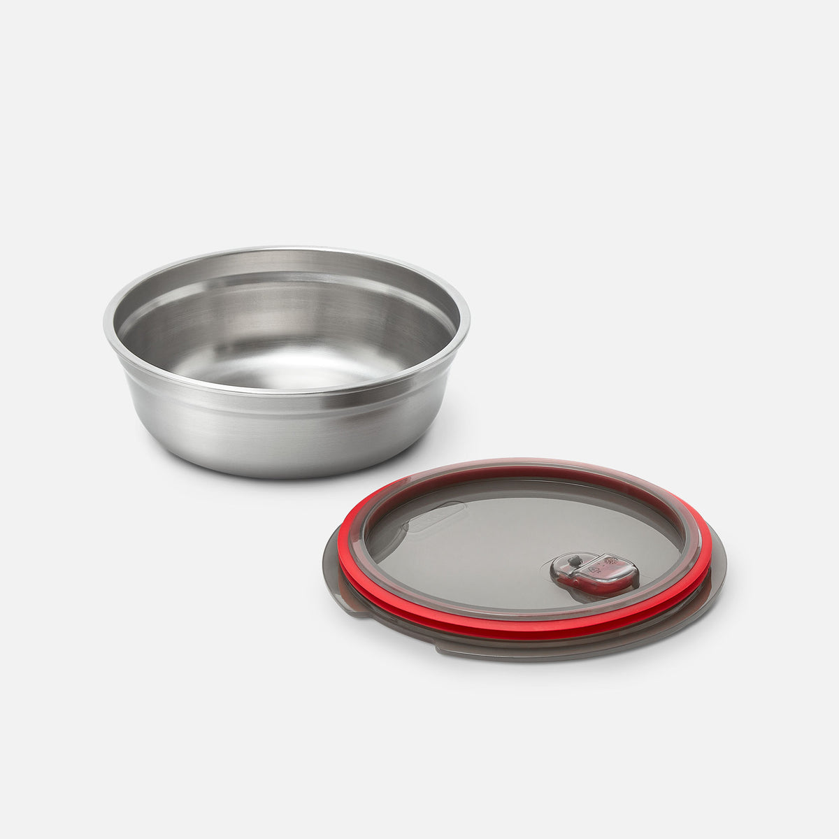 Multifunktionsbox aus Edelstahl, rund, 950 ML - Lunchboxen - blickblum.com