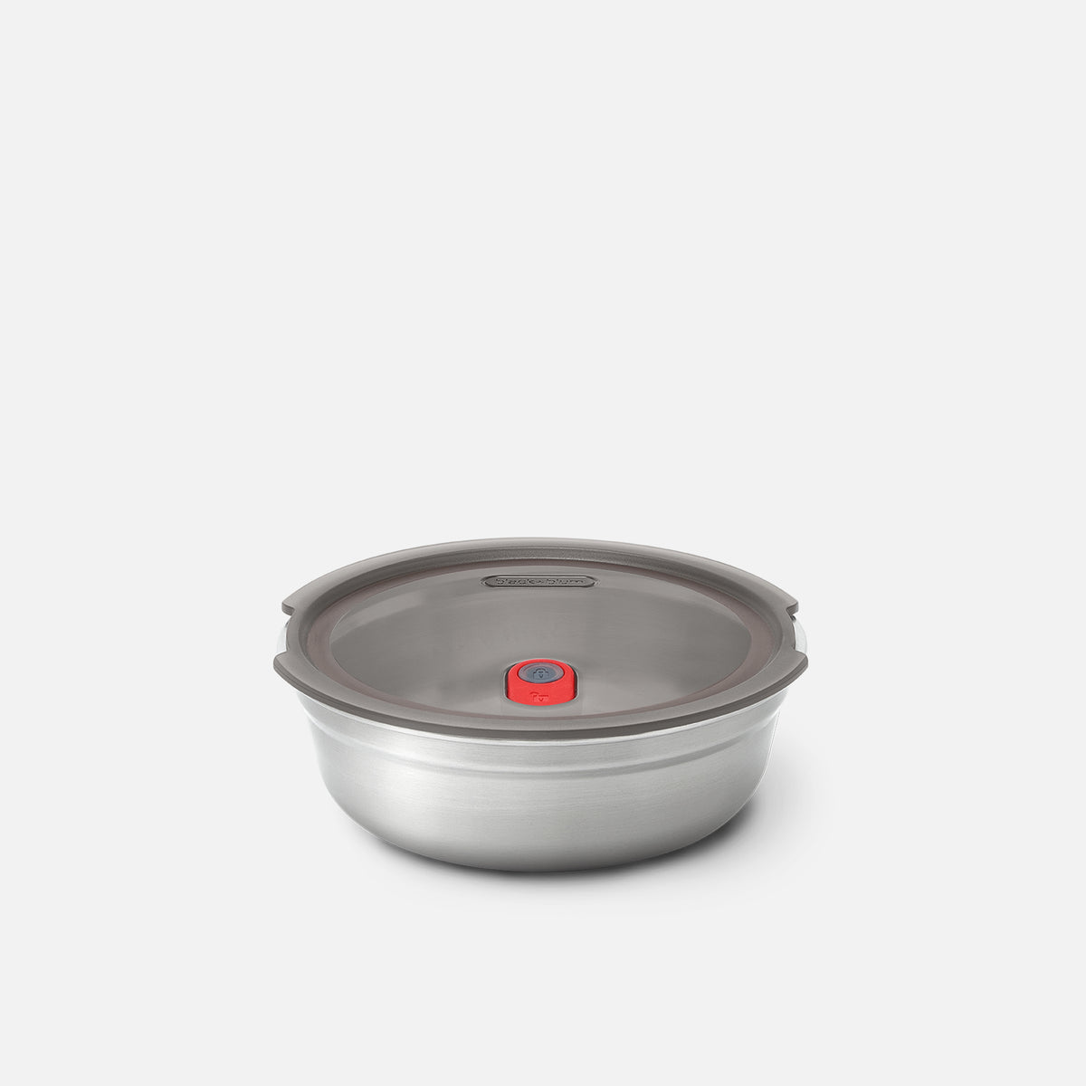 Multifunktionsbox aus Edelstahl, rund, 950 ML - Lunchboxen - blickblum.com