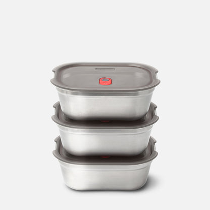 MEAL PREP BOX 3ER-SET - Lunch Box - blickblum.com