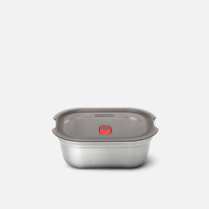 Multifunktionsbox aus Edelstahl, rechteckig, 600 ML - Lunchboxen - blickblum.com