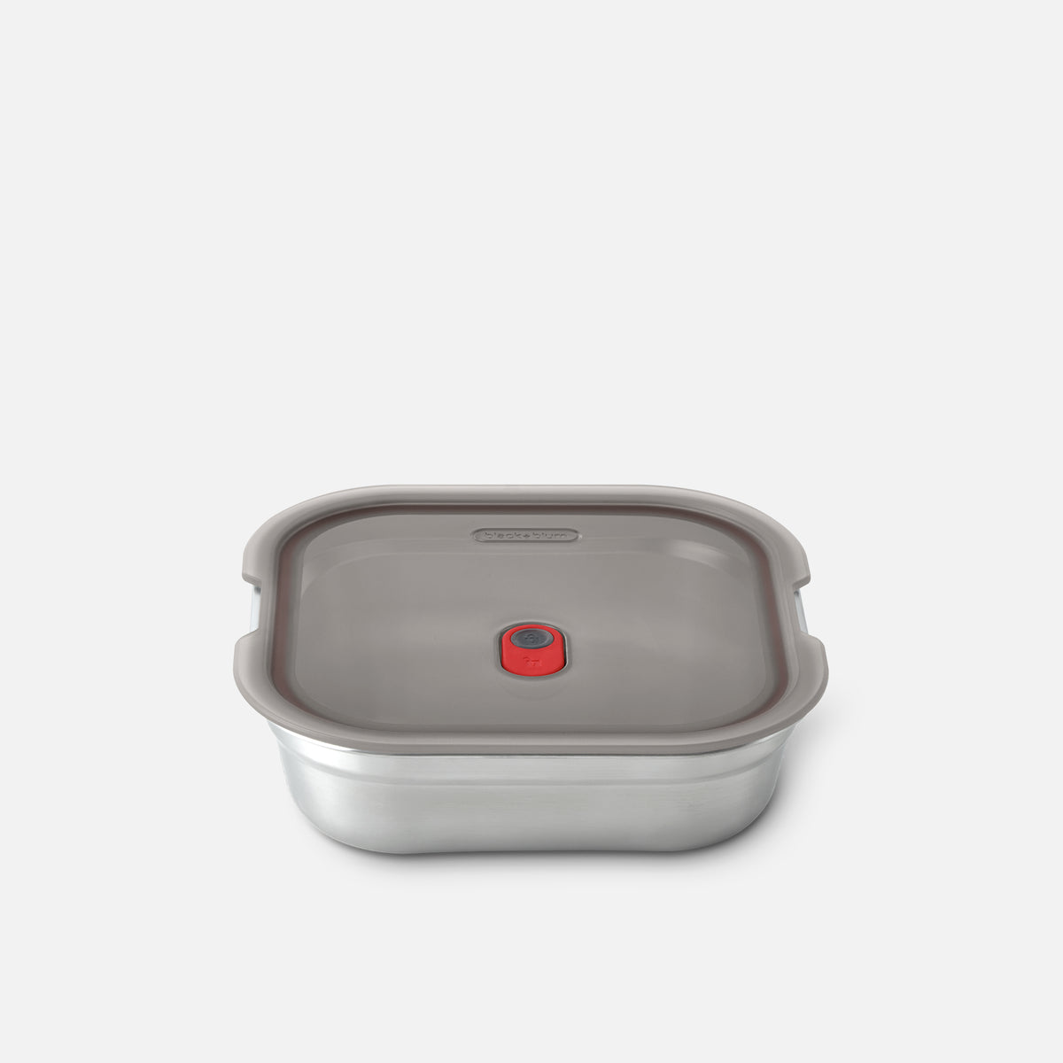 Multifunktionsbox aus Edelstahl, quadratisch, 1,1 L - Lunchboxen - blickblum.com