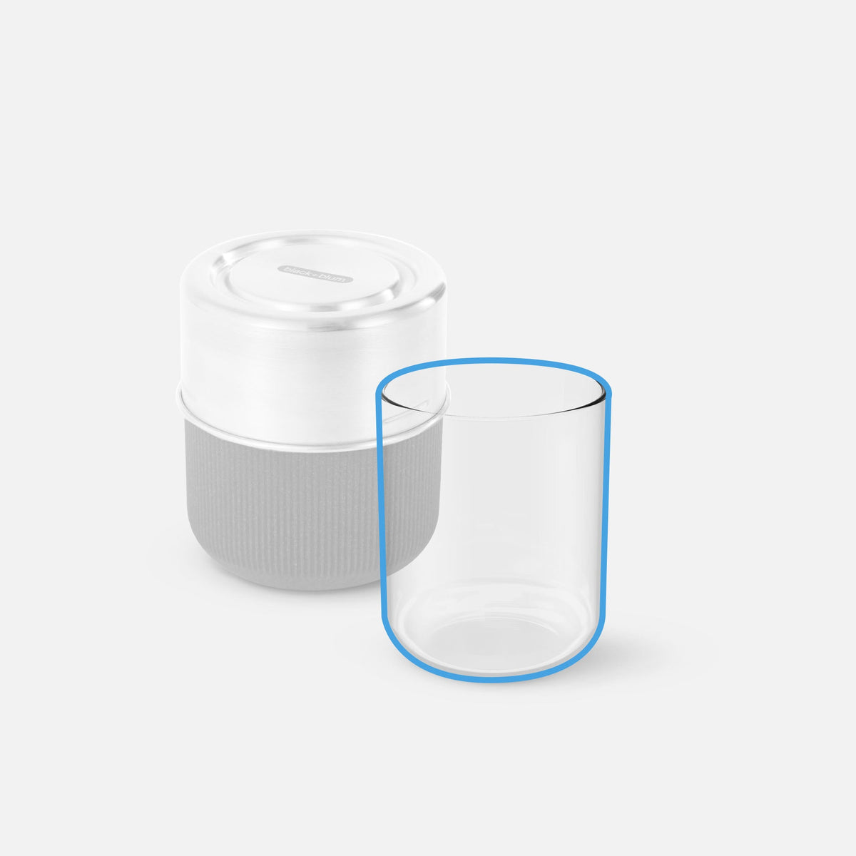 Ersatzteil - Ersatzglas für 450 ml Glasschale - Replacement Part - blickblum.com