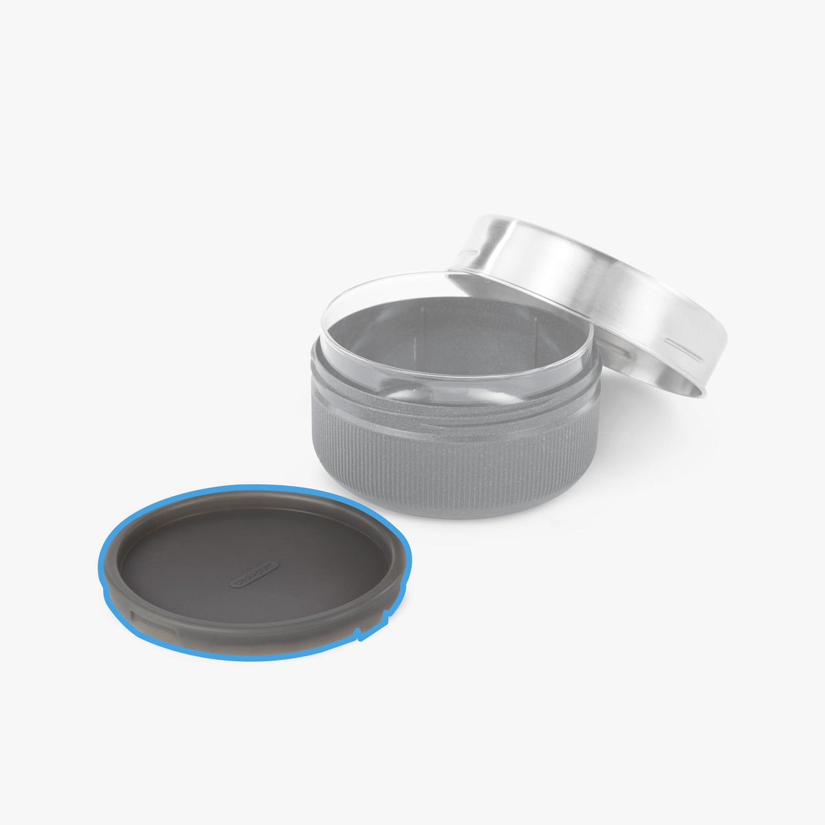 Replacement GLASS LUNCH BOWL - SILICONE LID 750 ml - Replacement Part - blickblum.com