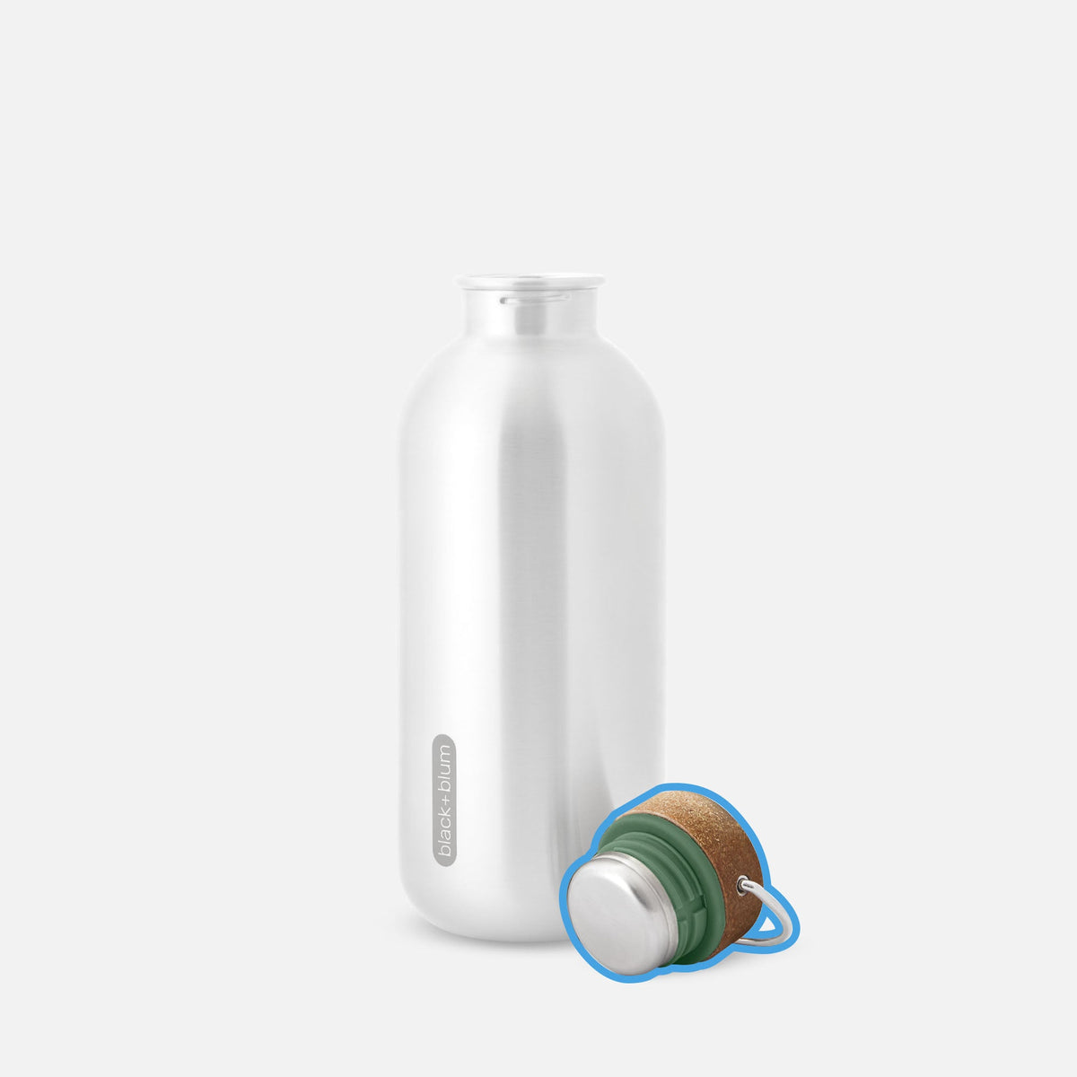 Replacement STEEL BOTTLE - LID (with seal) - Replacement Part - blickblum.com