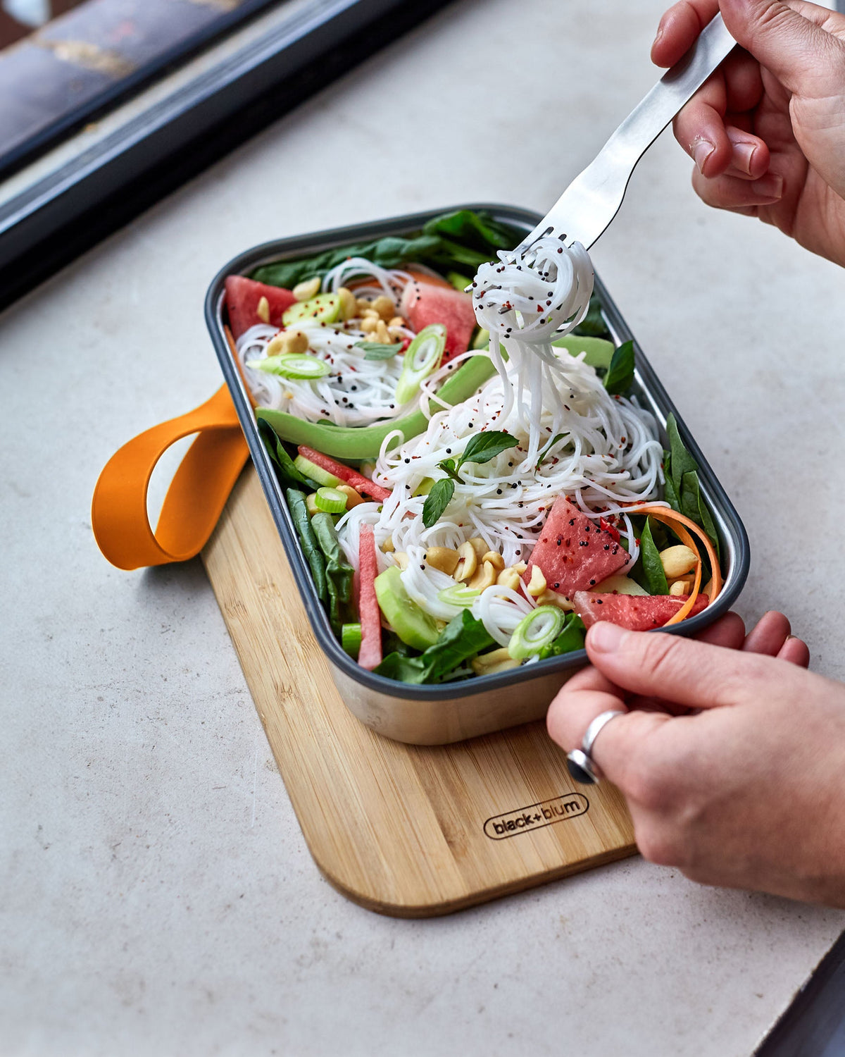 SANDWICH EDELSTAHLBOX, 900 ml - Lunch Box - blickblum.com