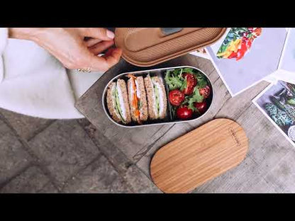 BENTOBOX AUS EDELSTAHL, 2 x 500 ML
