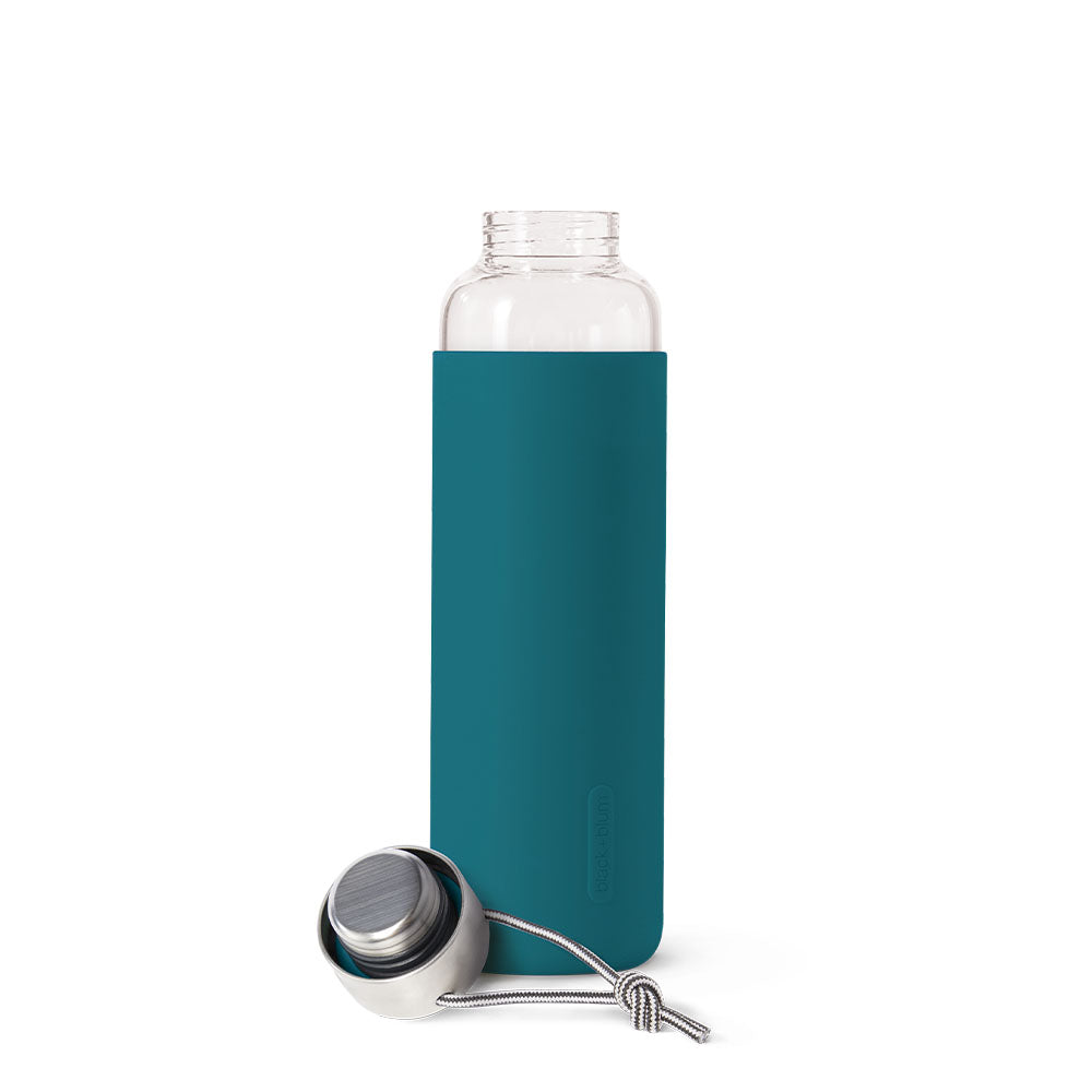 WASSERFLASCHE AUS GLAS - Water Bottle - blickblum.com